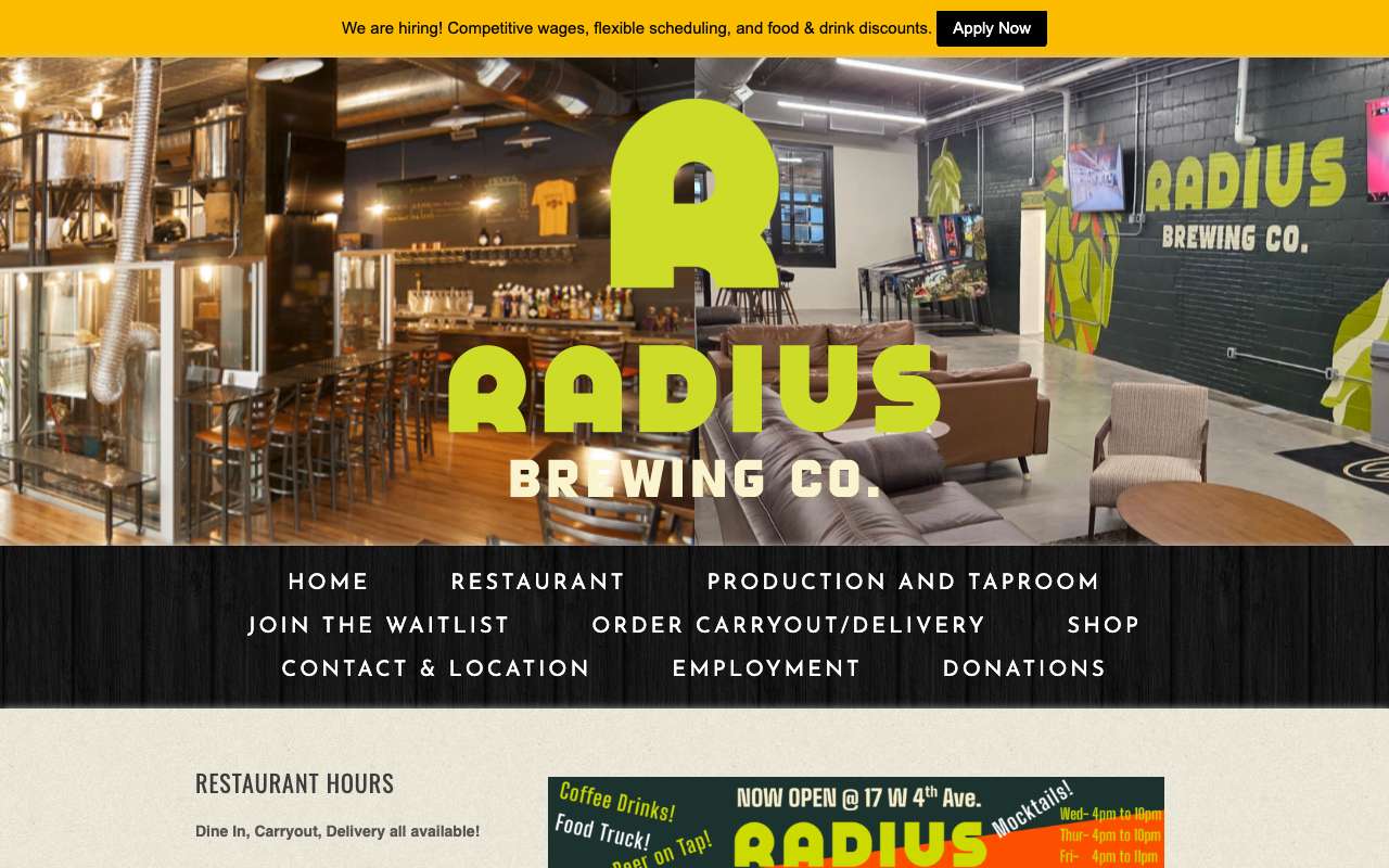 Radius Brewing Company