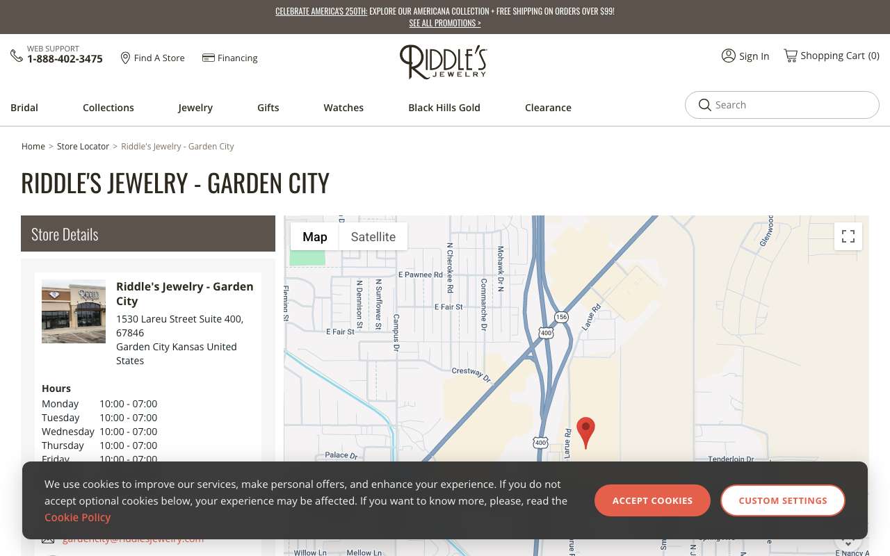 Riddle's Jewelry - Garden City