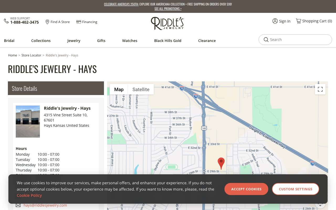 Riddle's Jewelry - Hays