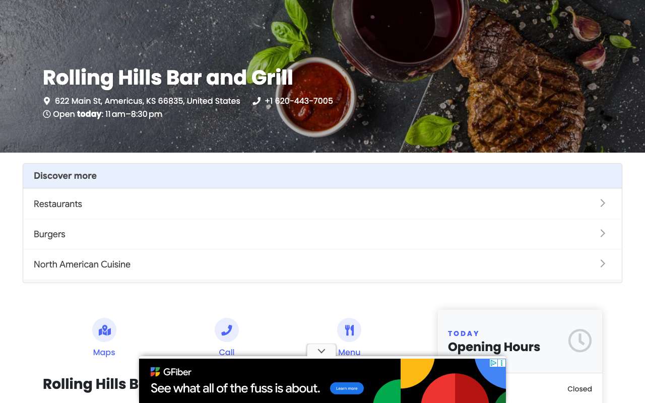 Rolling Hills | Bar and Grill
