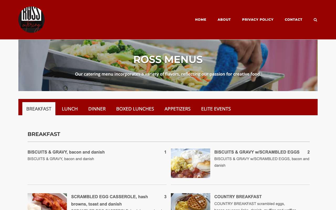 Ross's Catering