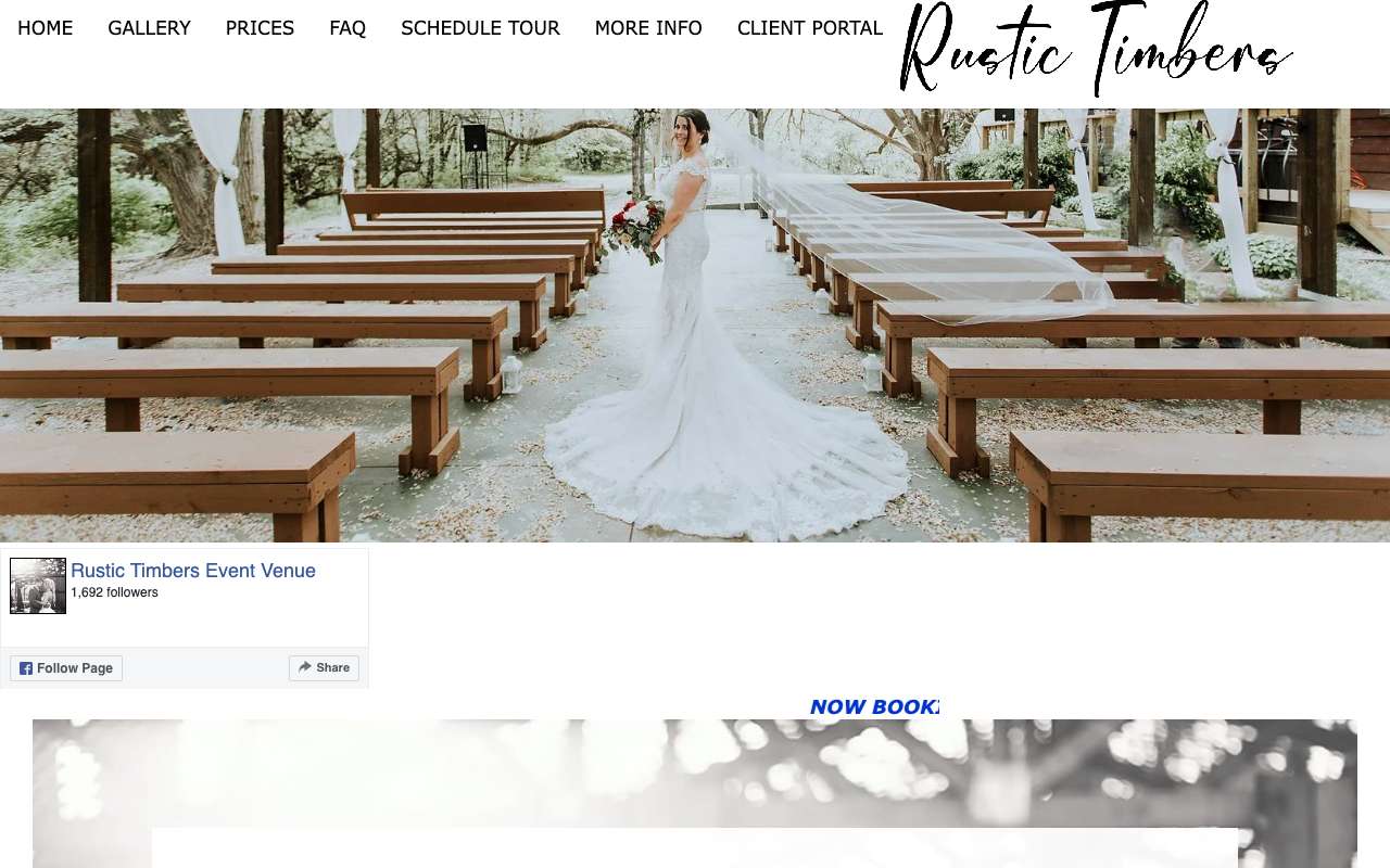 Rustic Timbers Venue
