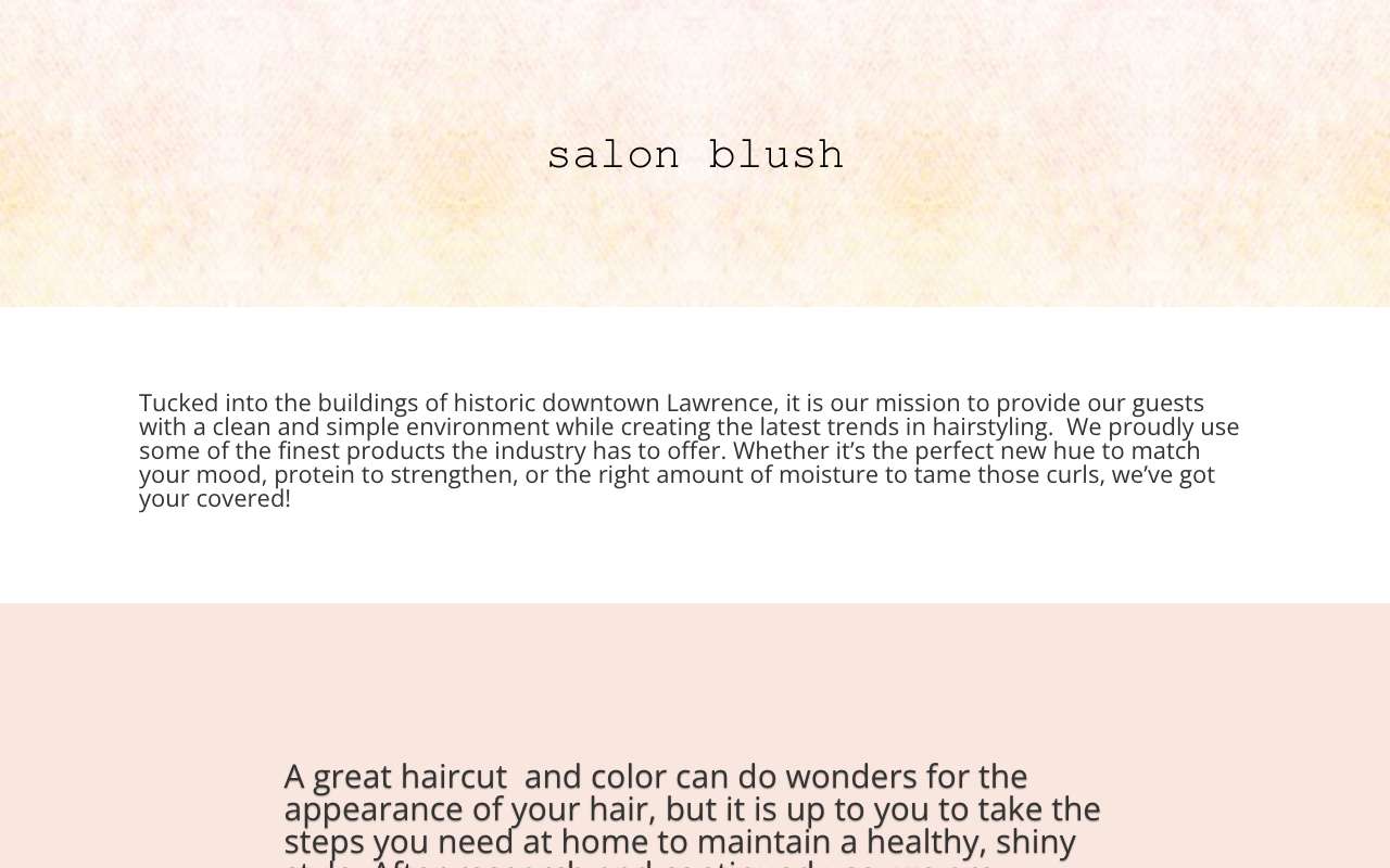 Salon Blush