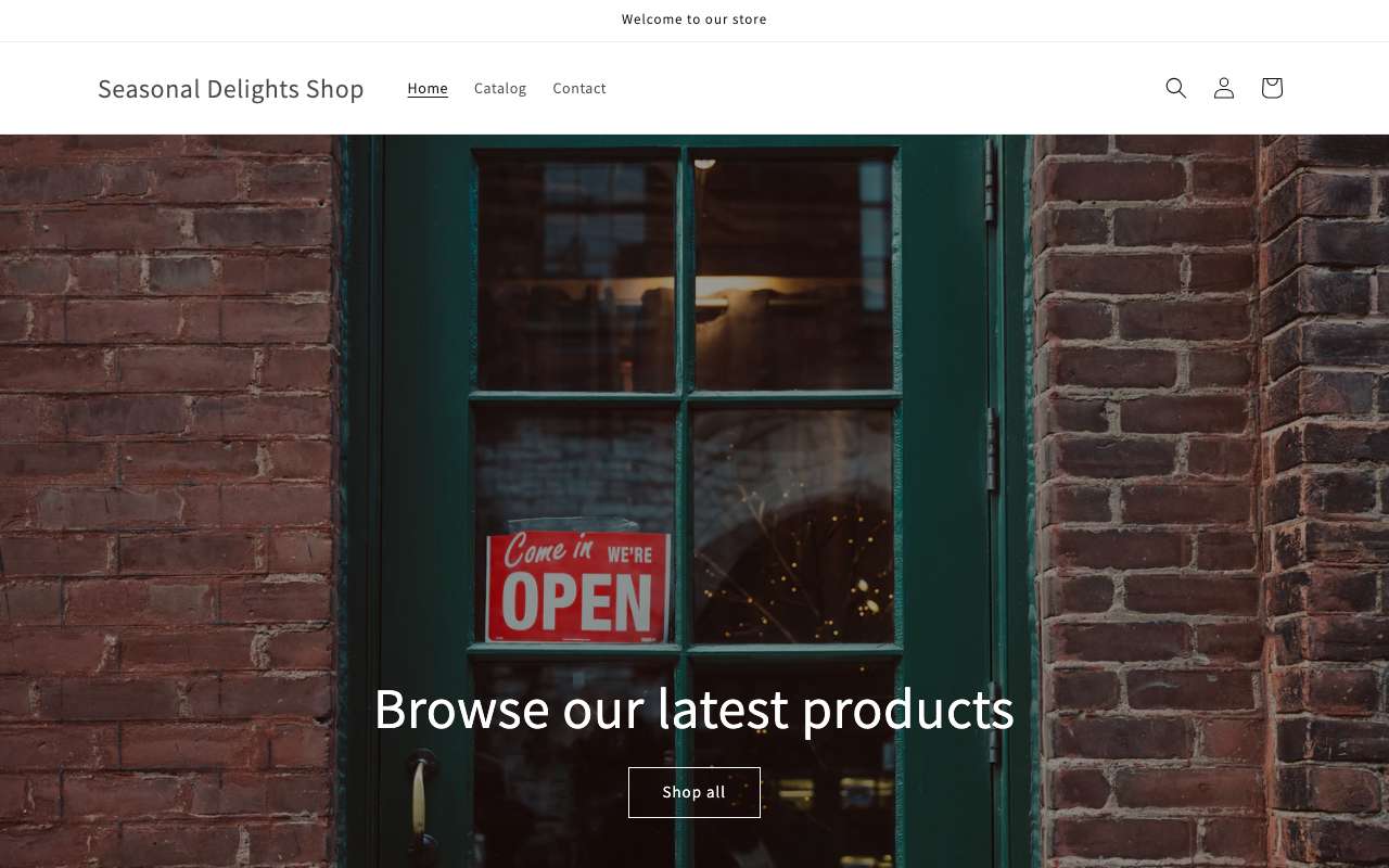 Seasonal Delights Shop