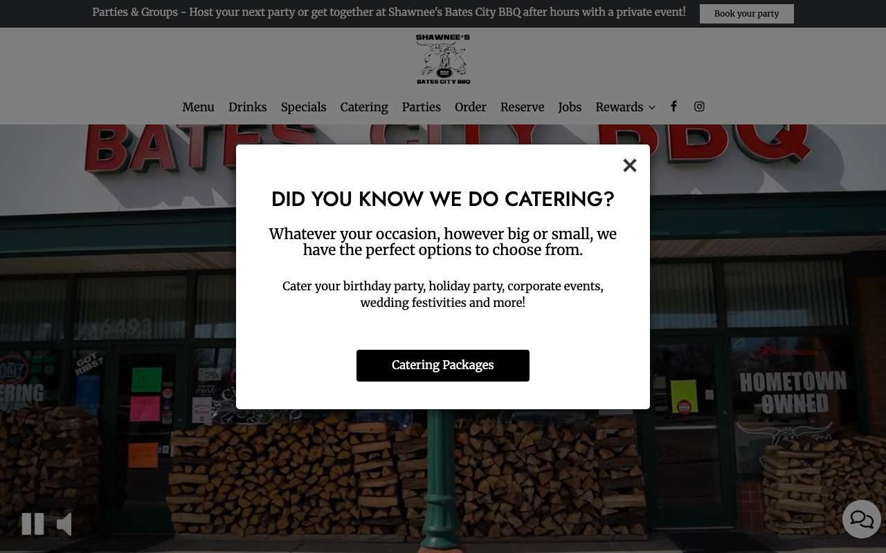 Shawnee's Bates City BBQ