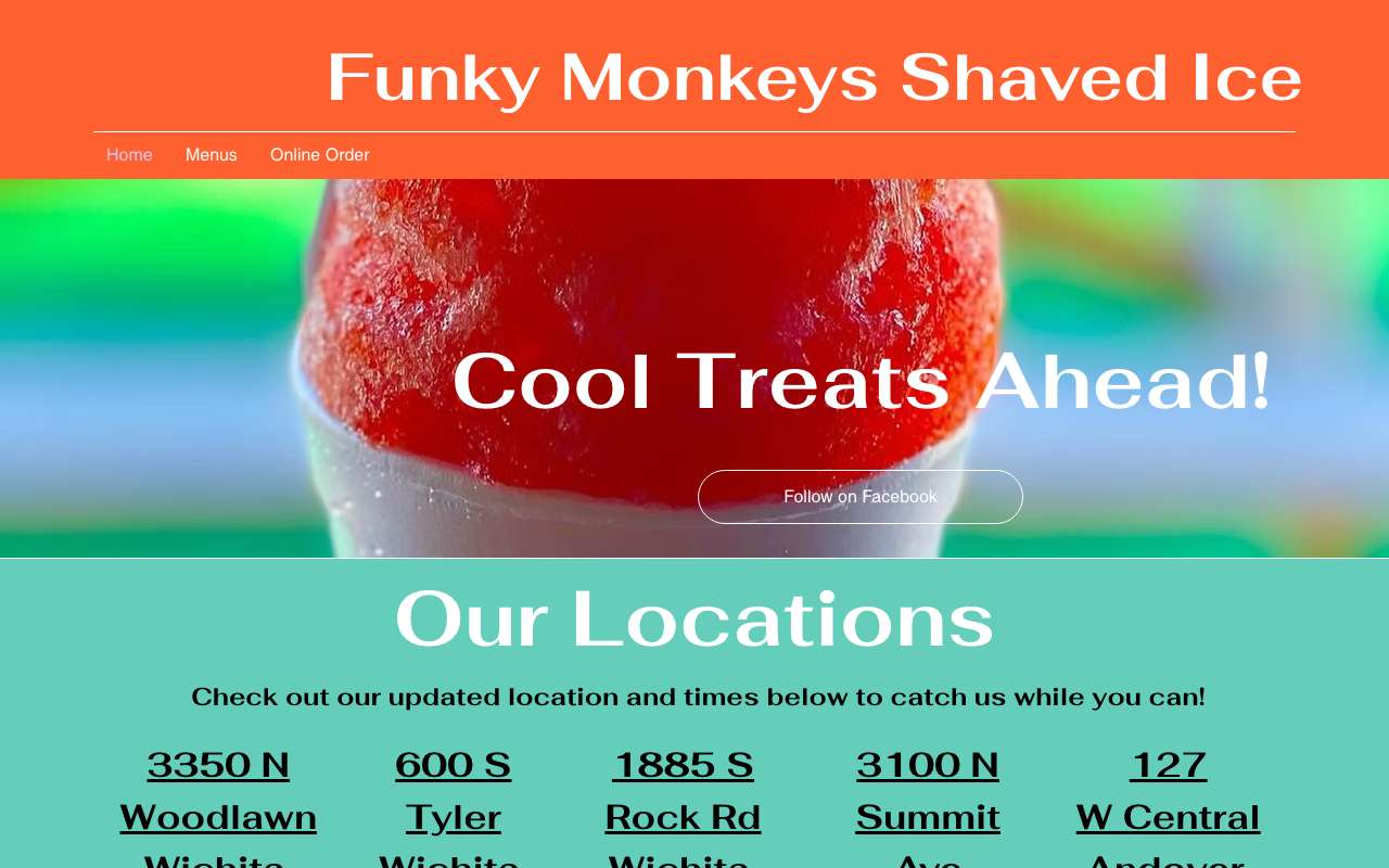 Slush Hut - Funky Monkeys Shaved Ice