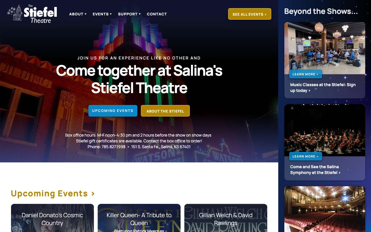 Stiefel Theatre for the Performing Arts