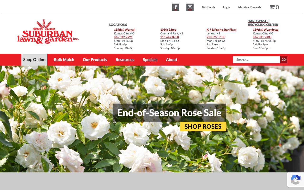Suburban Lawn & Garden - Garden Center