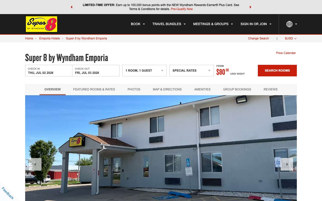 Super 8 by Wyndham Emporia