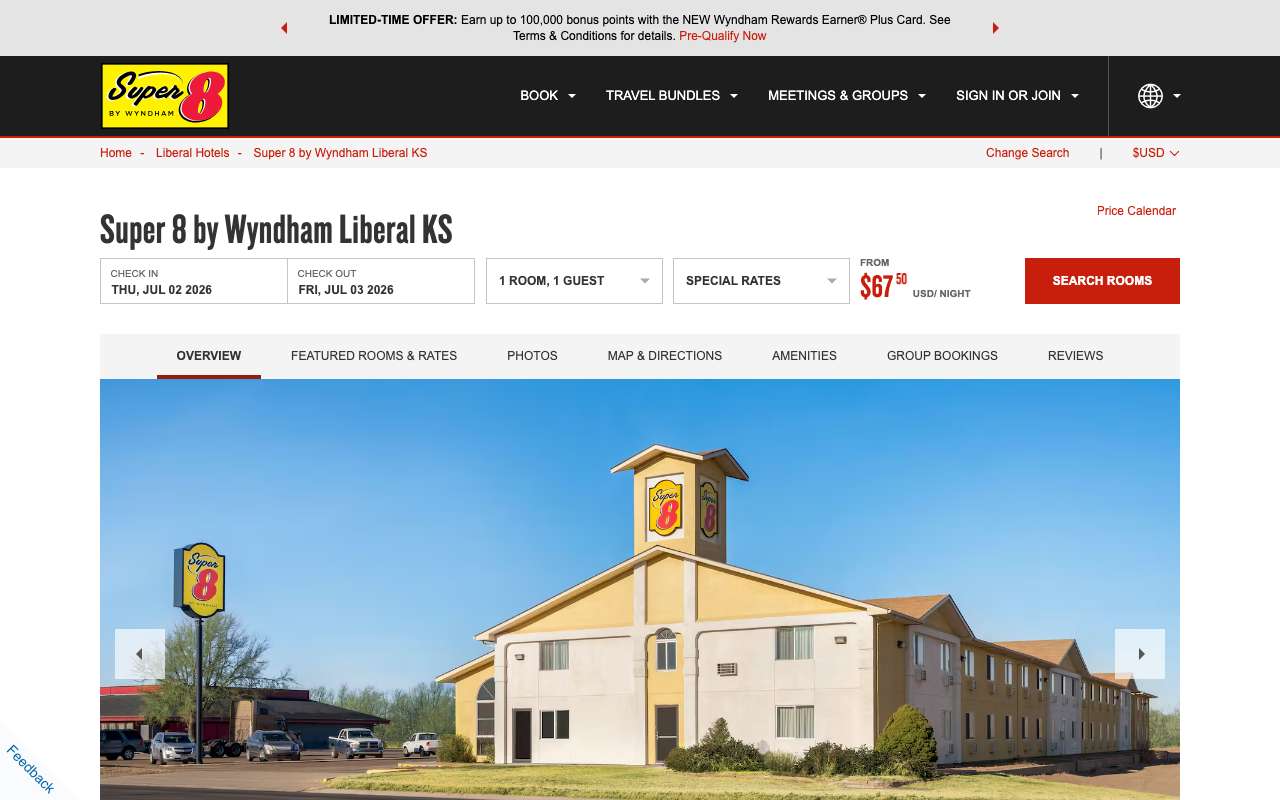 Super 8 by Wyndham Liberal KS