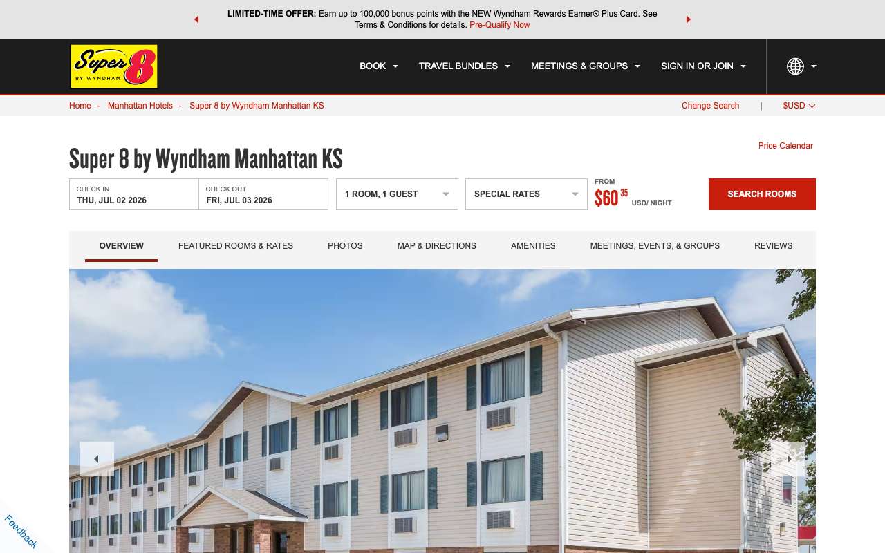 Super 8 by Wyndham Manhattan KS