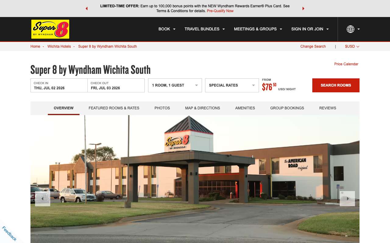 Super 8 by Wyndham Wichita South