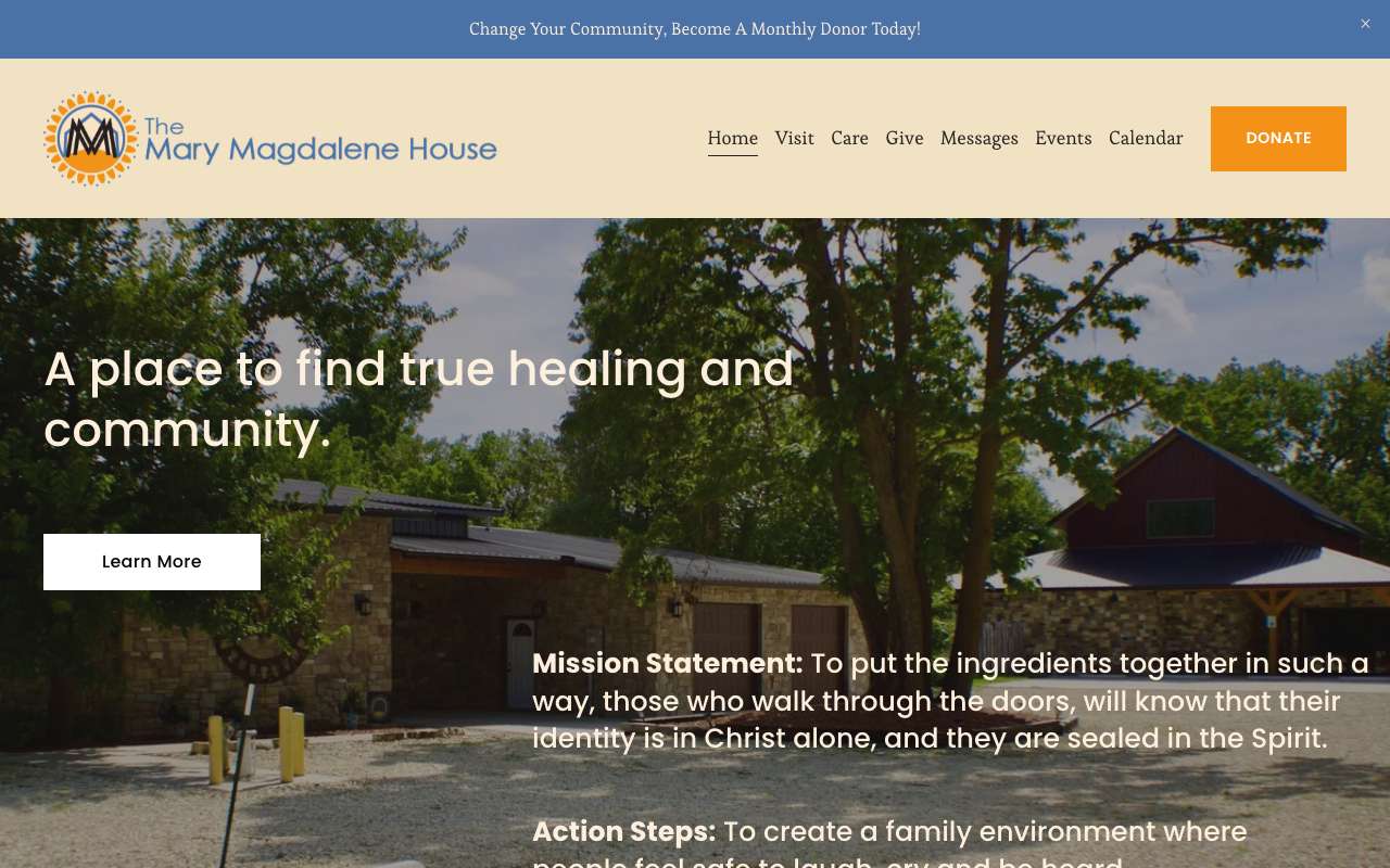 The Mary Magdalene House Mission and Chapel