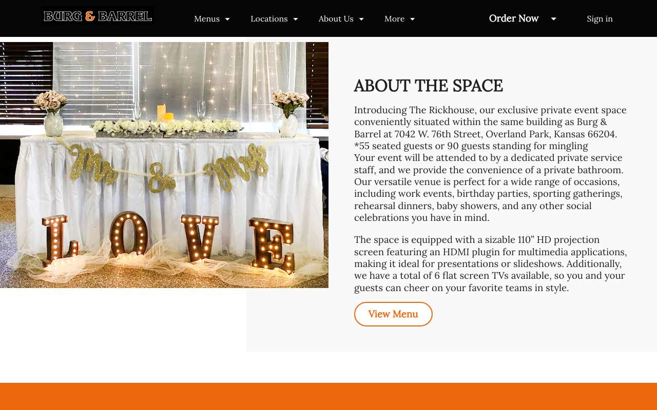 The Rickhouse Event Space