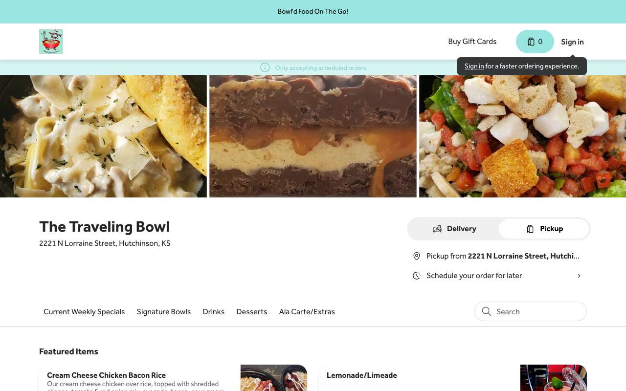 The Traveling Bowl
