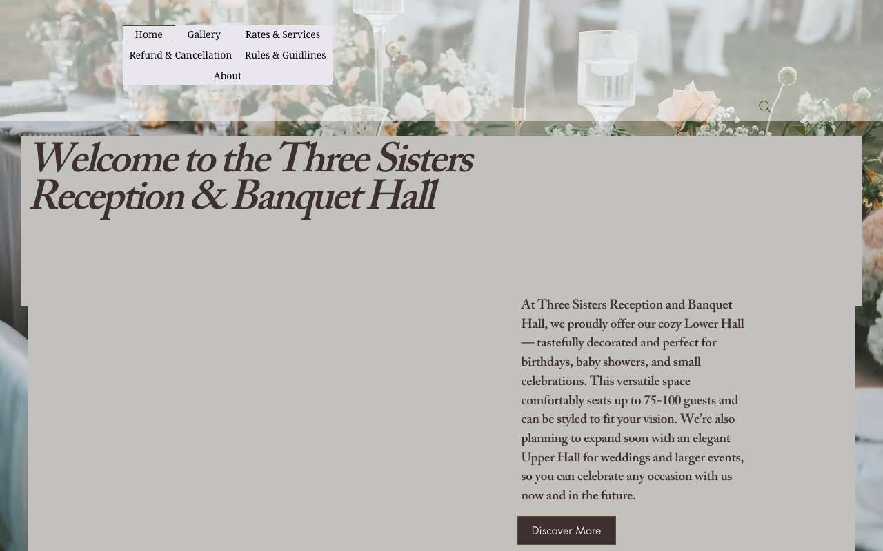 Three Sisters Banquet & Reception Hall
