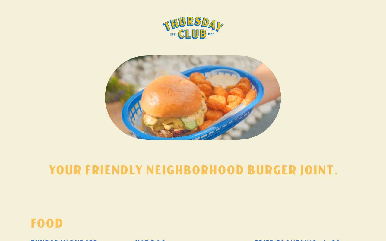 Thursday Club
