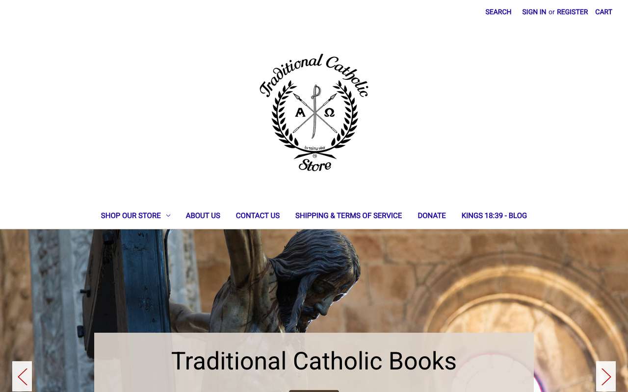 Traditional Catholic Store Messenger