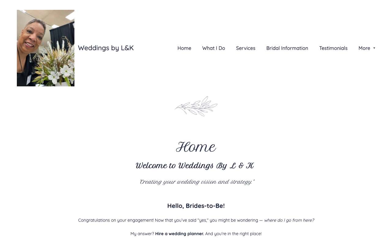 Weddings By L & K