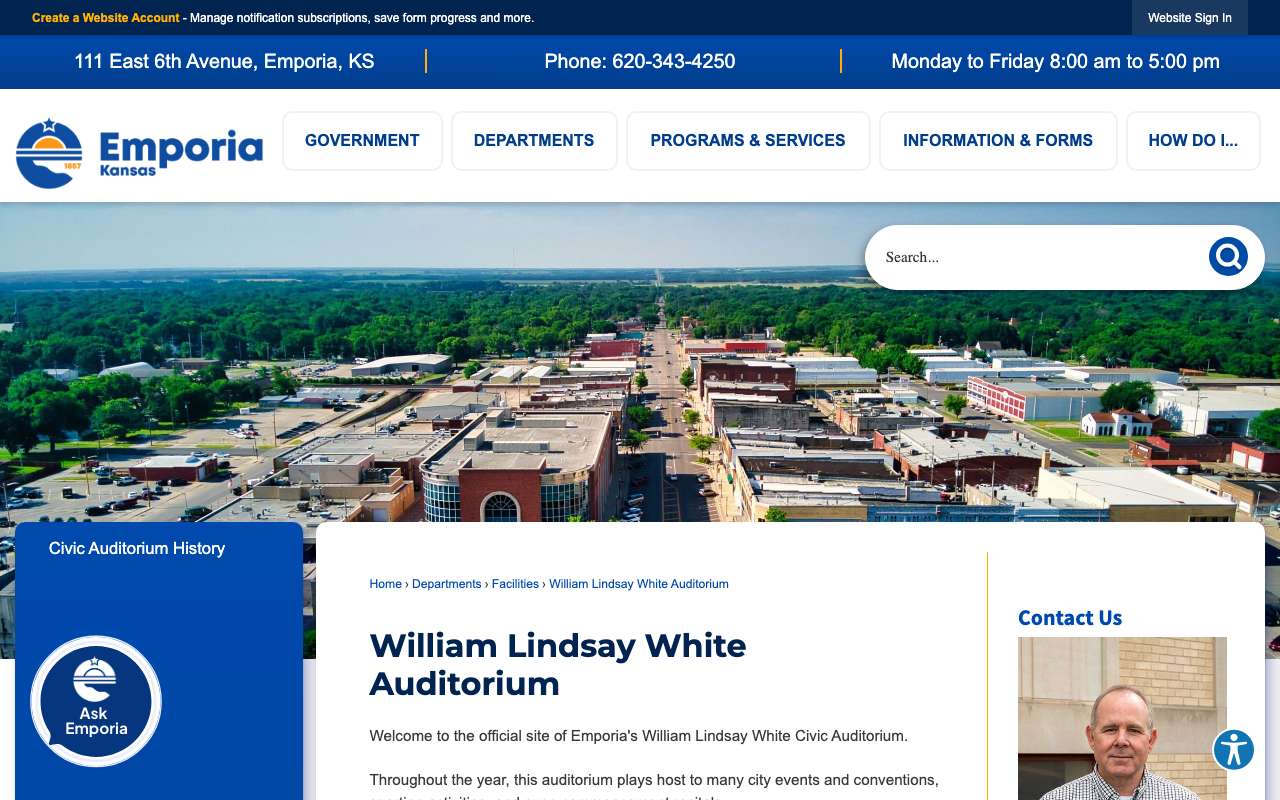 William Lindsay White Civic Auditorium