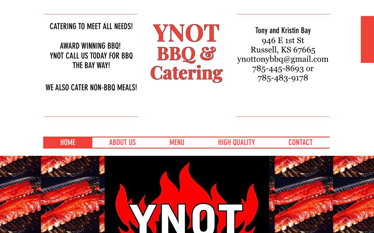 YNot BBQ and Catering